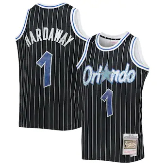 youth mitchell and ness penny hardaway black orlando ma-500